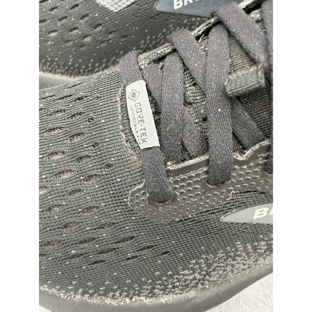 Brooks Ghost 16 GTX Gore-tex Womens Size 7 Black Running Shoes 1204191B020